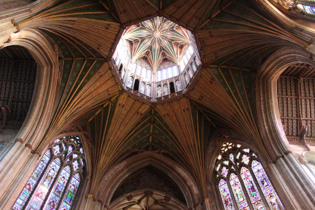 dome with stained glass